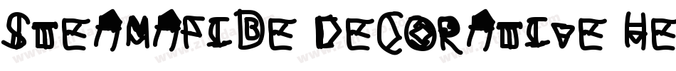 Steamafide Decorative Heavy字体转换
